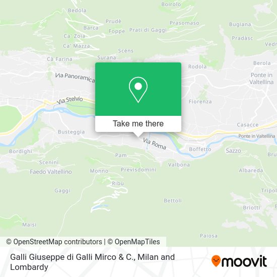 Galli Giuseppe di Galli Mirco & C. map
