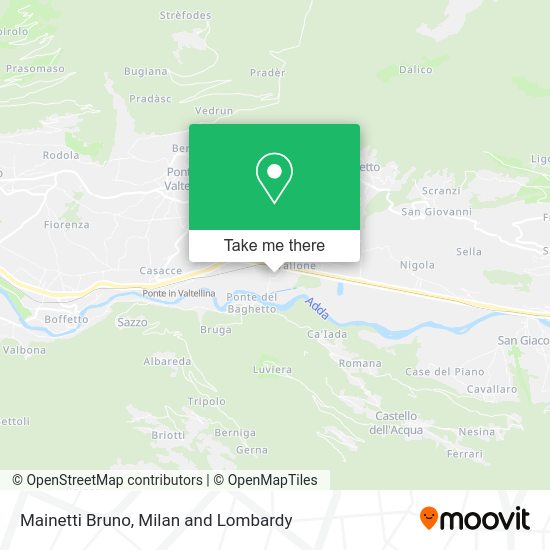 Mainetti Bruno map