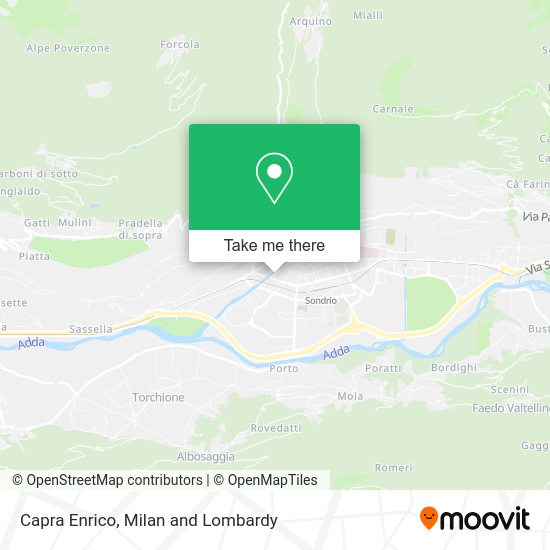 Capra Enrico map
