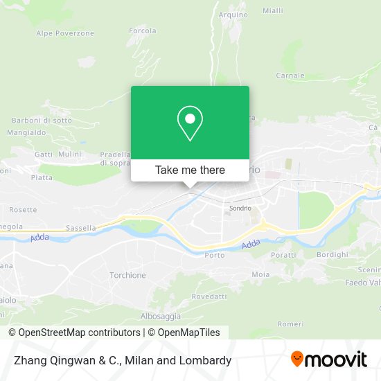 Zhang Qingwan & C. map
