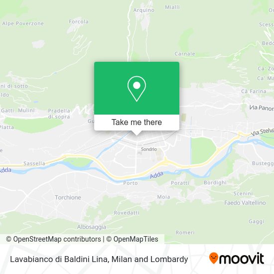 Lavabianco di Baldini Lina map