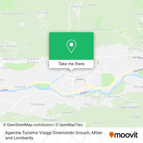 Agenzia Turismo Viaggi Giramondo Grouch map