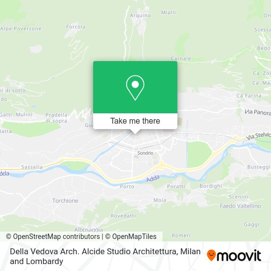 Della Vedova Arch. Alcide Studio Architettura map