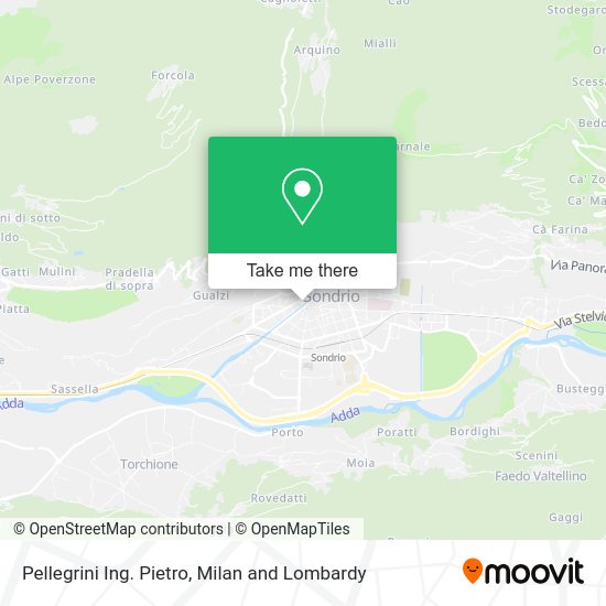 Pellegrini Ing. Pietro map