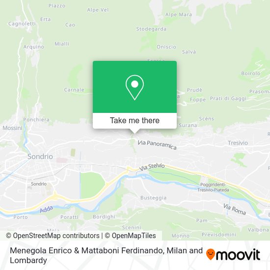 Menegola Enrico & Mattaboni Ferdinando map