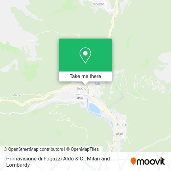 Primavisione di Fogazzi Aldo & C. map