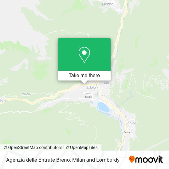 Agenzia delle Entrate Breno map