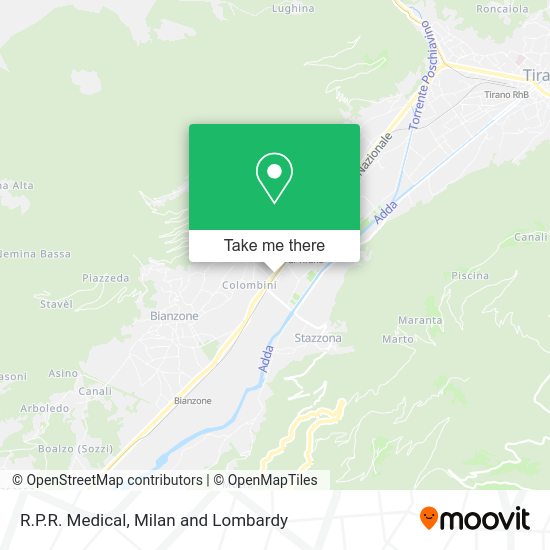 R.P.R. Medical map