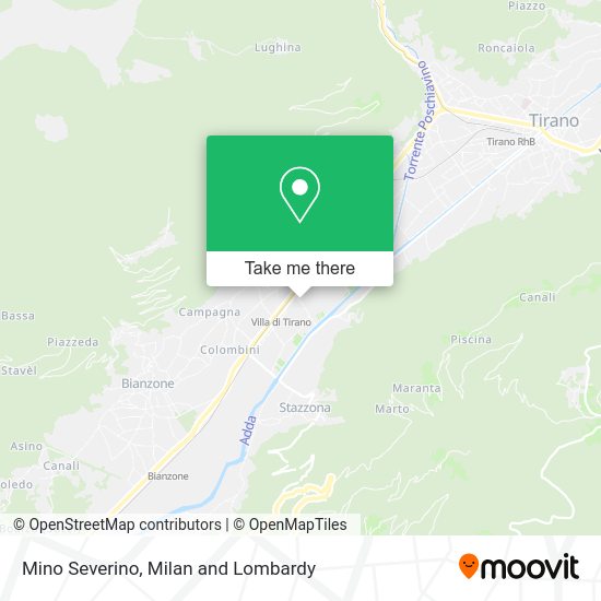 Mino Severino map