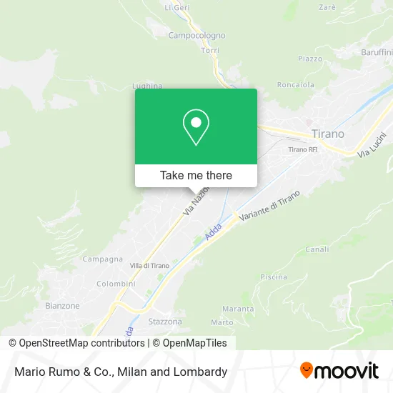 Mario Rumo & Co. map