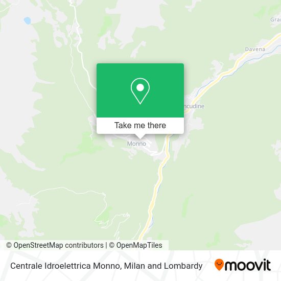 Centrale Idroelettrica Monno map