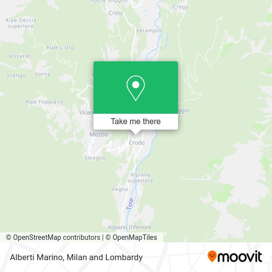 Alberti Marino map