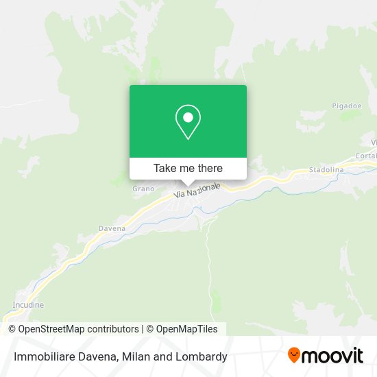 Immobiliare Davena map