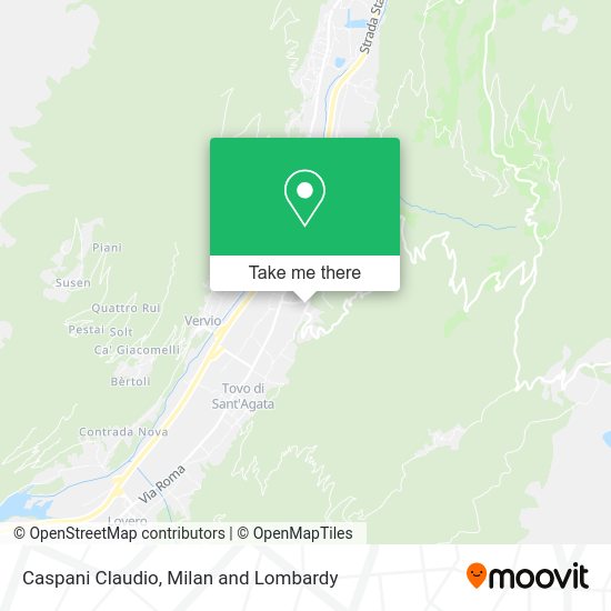 Caspani Claudio map