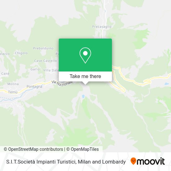 S.I.T.Società Impianti Turistici map