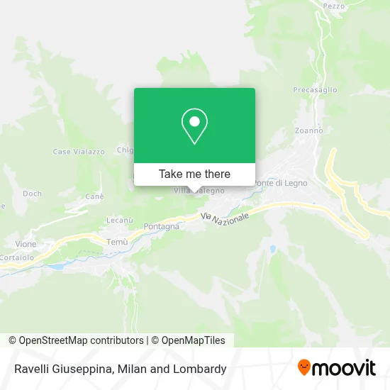 Ravelli Giuseppina map
