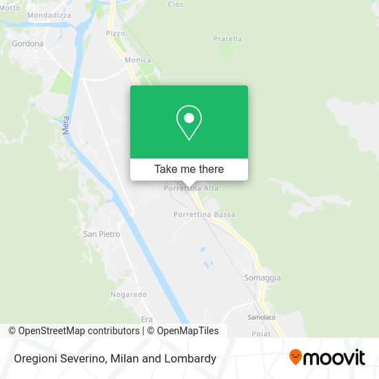 Oregioni Severino map