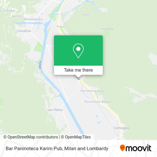 Bar Paninoteca Karim Pub map