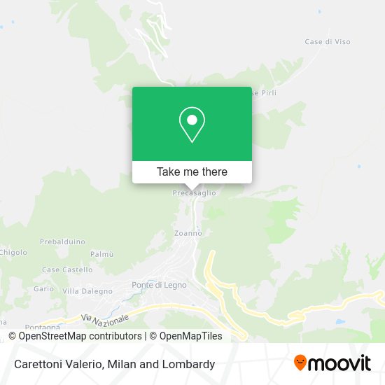 Carettoni Valerio map