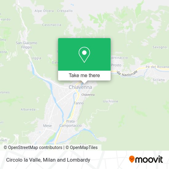 Circolo la Valle map
