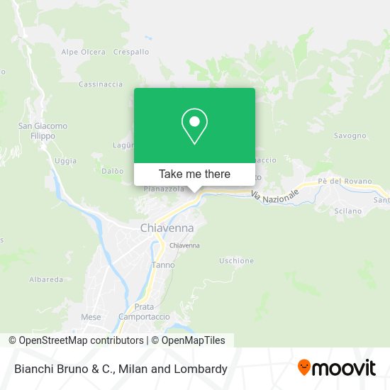 Bianchi Bruno & C. map