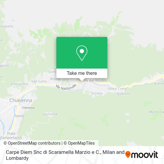 Carpe Diem Snc di Scaramella Marzio e C. map