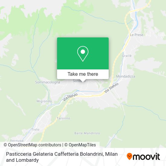 Pasticceria Gelateria Caffetteria Bolandrini map