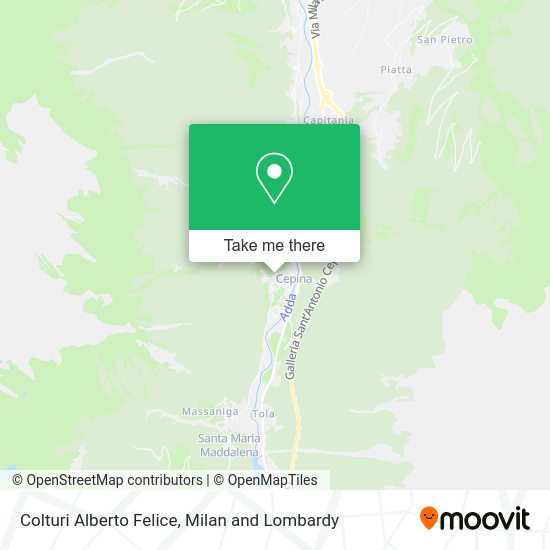 Colturi Alberto Felice map