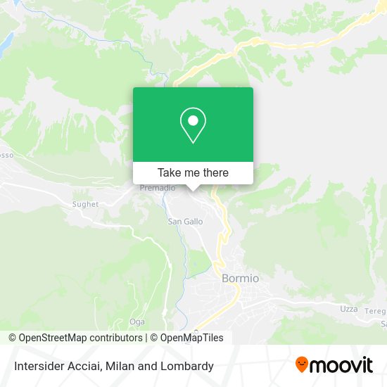 Intersider Acciai map