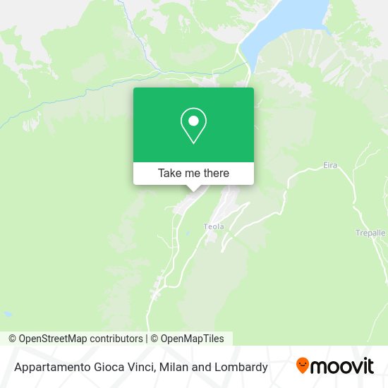 Appartamento Gioca Vinci map