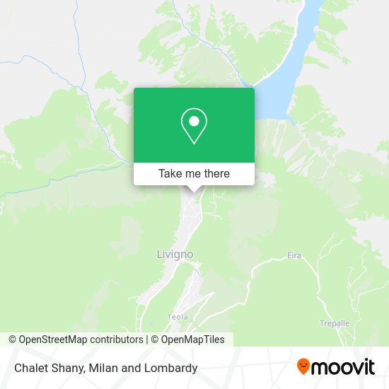 Chalet Shany map