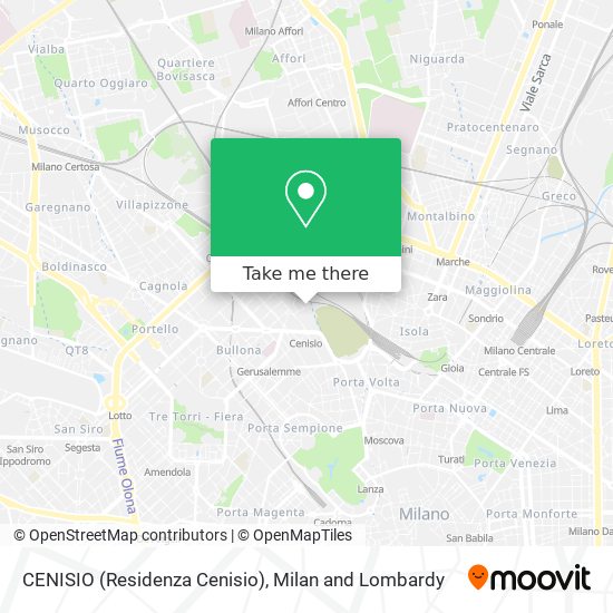 CENISIO (Residenza Cenisio) map