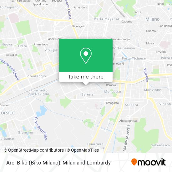 Arci Biko (Biko Milano) map