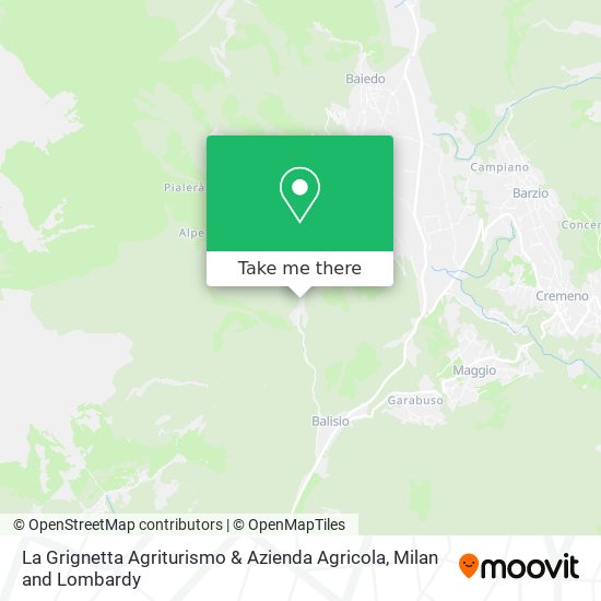 La Grignetta Agriturismo & Azienda Agricola map