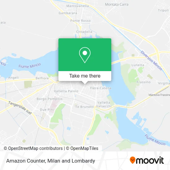 Amazon Counter map