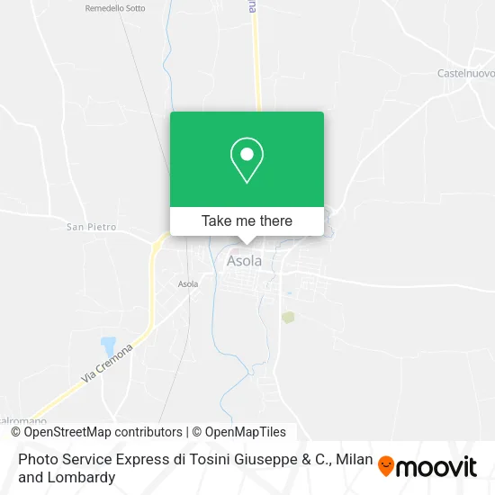 Photo Service Express di Tosini Giuseppe & C. map