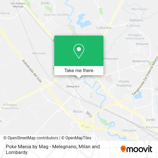 Poke Mania by Mag - Melegnano map