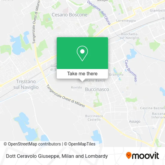 Dott Ceravolo Giuseppe map