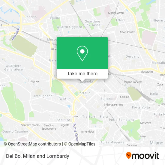 Del Bo map
