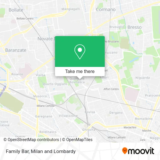 Family Bar map