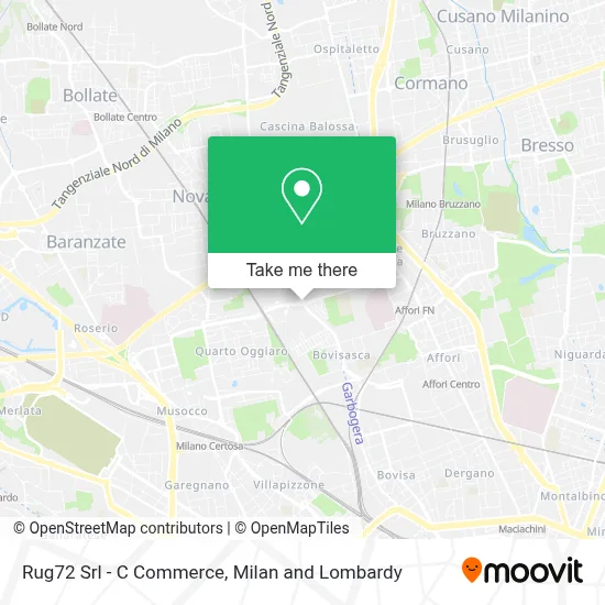 Rug72 Srl - C Commerce map