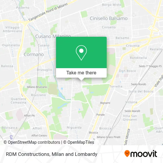 RDM Constructions map