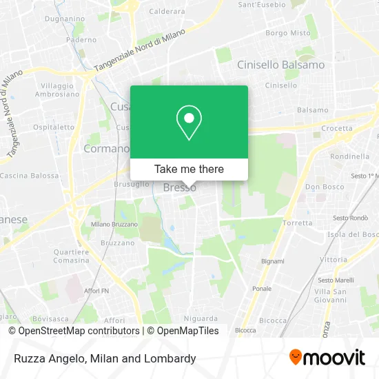 Ruzza Angelo map