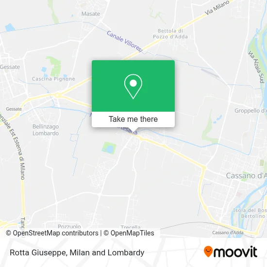Rotta Giuseppe map