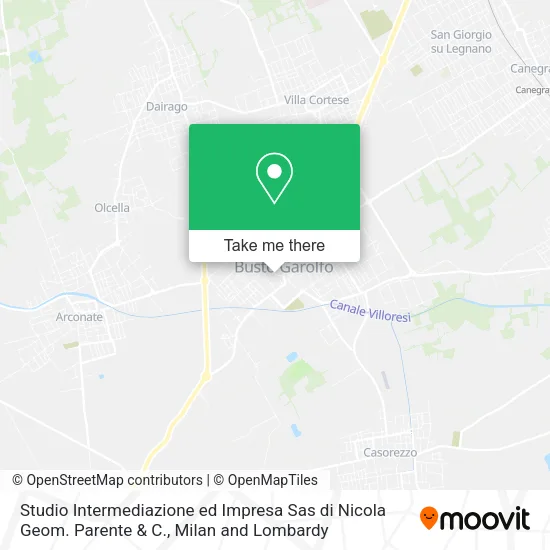 Studio Intermediazione ed Impresa Sas di Nicola Geom. Parente & C. map