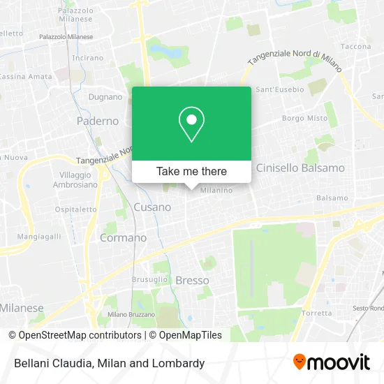 Bellani Claudia map