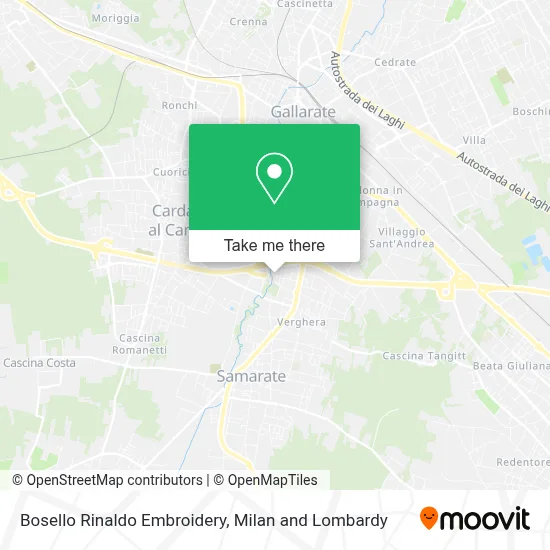 Bosello Rinaldo Embroidery map