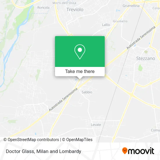 Doctor Glass map