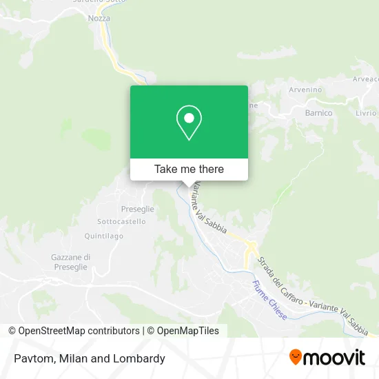 Pavtom map