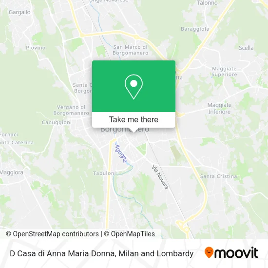 D Casa di Anna Maria Donna map